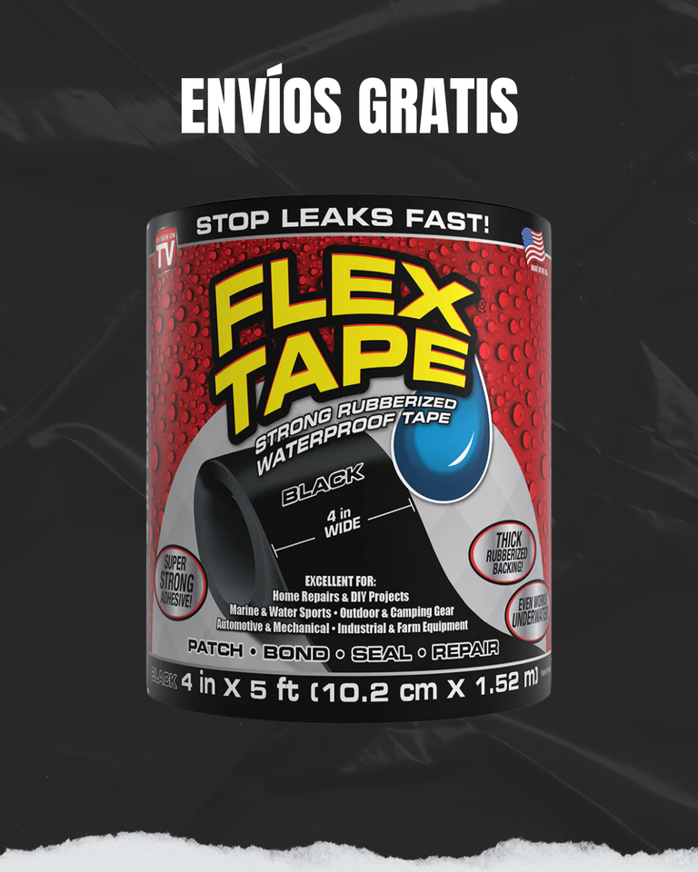 💪Cinta FLEX® — La Cinta Selladora MÁS PODEROSA del Mercado